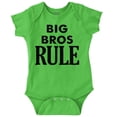 thumbnail image 1 of Big Brothers Rule Oldest Bro Funny Bodysuit Jumper Boys Infant Baby Brisco Brands 6M, 1 of 6