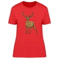 thumbnail image 1 of Big Brown Deer T-Shirt Men -Image by Shutterstock, Male XX-Large, 1 of 2