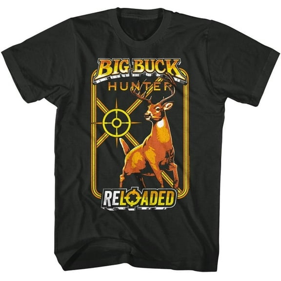 Big Buck Hunter - Bright Arcade Ish - American Classics - Solid Gray Adult Short Sleeve T-Shirt