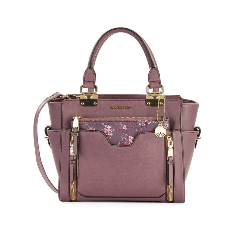 Avenue Floral Garden Medium Satchel