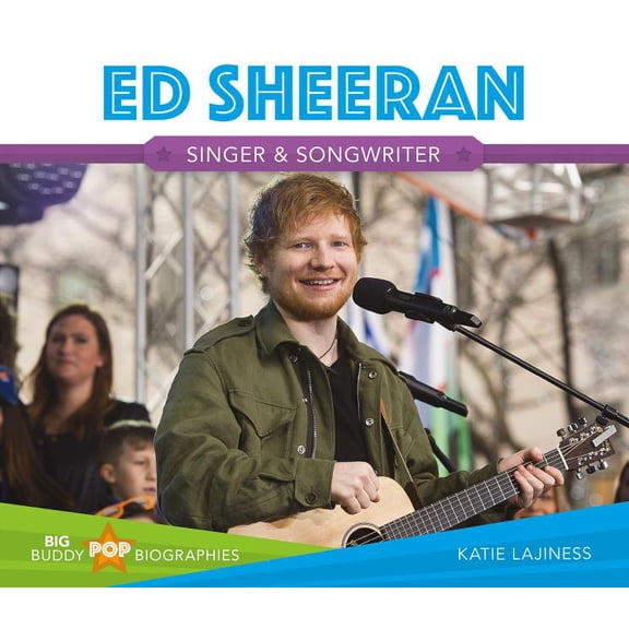 Big Buddy Pop Biographies Set 3 Ed Sheeran, (Hardcover)