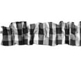 thumbnail image 1 of Big Buffalo Checkered Poplin Curtain Sleeve Topper Window Treatment, 1 of 10