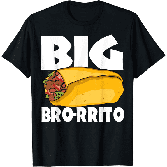 Big Burrito Mexican Food Cinco de Mayo Mens T-Shirt