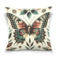 thumbnail image 1 of Big Butterfly Throw Pillow Covers Couch Pillowcases Decor for Bed Sofa 18" x 18", 1 of 7