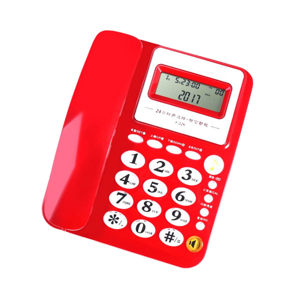 Big Button Corded Telephone for Seniors - Easy Dial, Loud Ringer, Hands ...