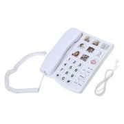 Senior Friendly Landline Phone With Large Keypad Hands Freely Calling and Wall Mount Option Fixed TELEPHONE