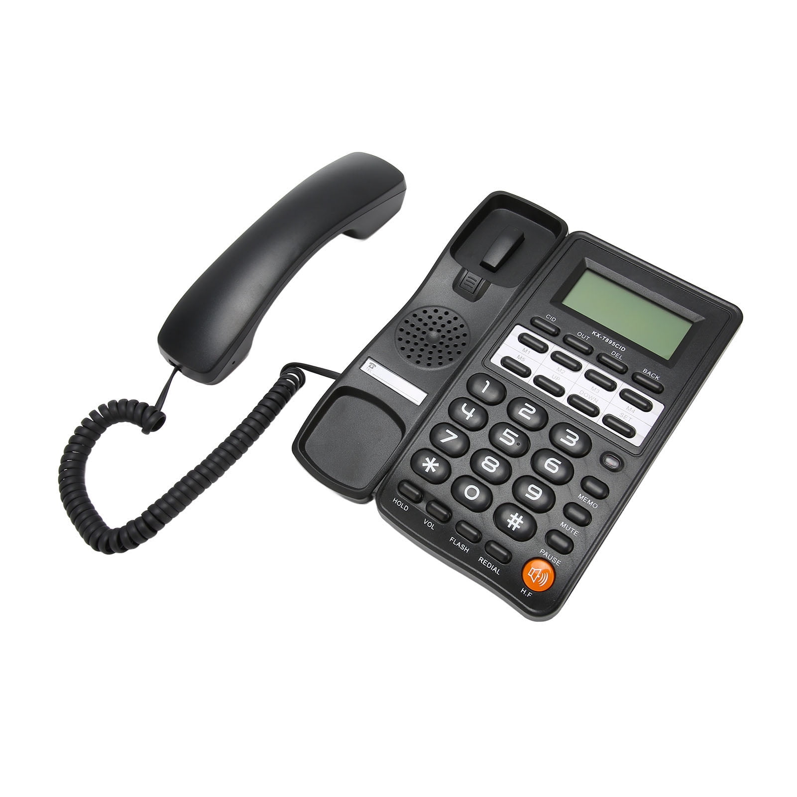 Big Button Phone For Seniors, Volume Control Landline Phone With 5 Speed Dial Keys, One Touch