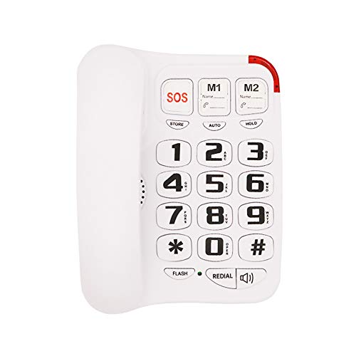 Big Button Phone for Seniors - Extra Large Home Landline Phones for ...