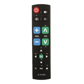 Big Button Universal TV Remote Control for Seniors,Works Both a TV Only or TV & Cable (STB),Easy to Use