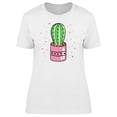 thumbnail image 1 of Big Cactus With Ethnic Pot T-Shirt Women -Image by Shutterstock, Female x-Large, 1 of 2