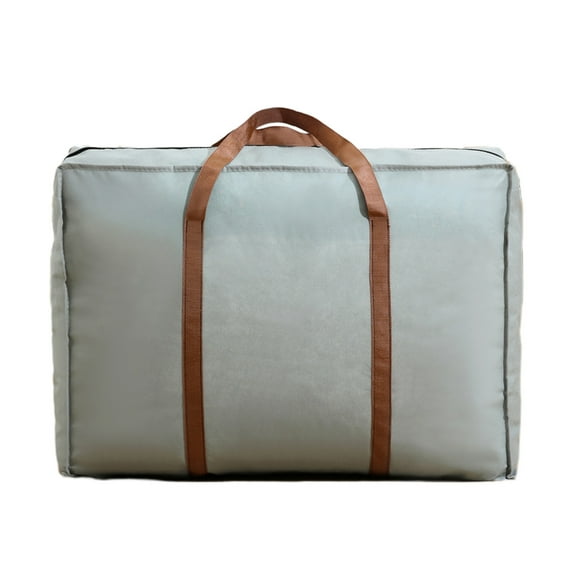 Big Capacity Folding Luggage Bag Travel Clothes Storage Bags Zipper Non-Woven Suitcase Foldable Moving House Duffle Bag Handbag