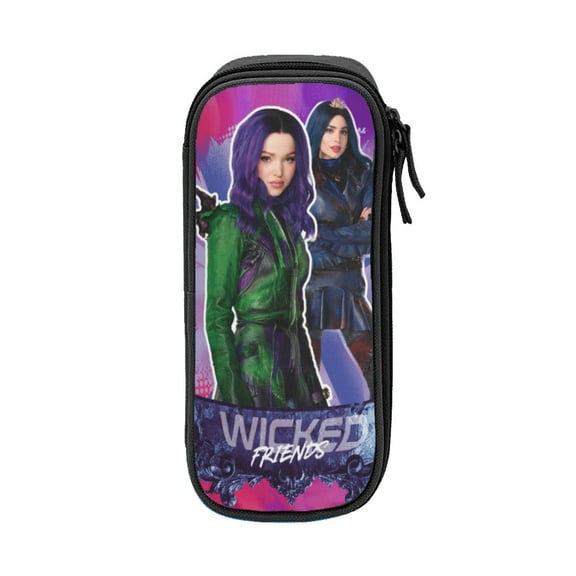 Big Capacity Pen Cases Descendants 3 Pencil Bag Zipper Closure Organizer Box