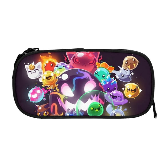 Big Capacity Pen Cases Slime Rancher Pencil Bag Zipper Closure Organizer Box
