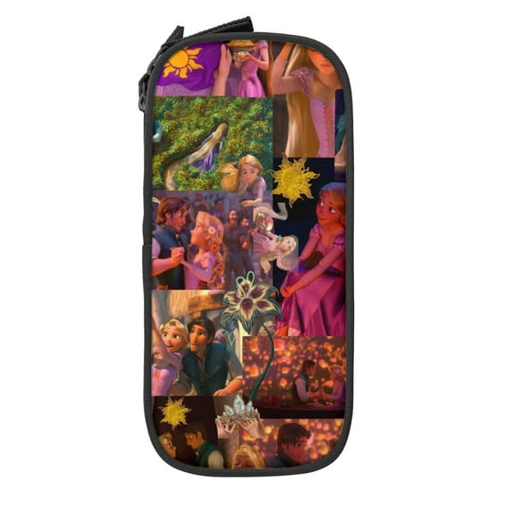 Big Capacity Pen Cases Tangled Pencil Bag Zipper Closure Organizer Box