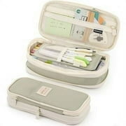 UHUSE Polyester Pencil Case Pouch Stationery, Green