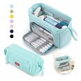thumbnail image 1 of Big Capacity Pencil Case Pouch Pen Case Large Storage Stationery Bag School College Office Organizer for Teens Girls Adults Student, 1 of 7