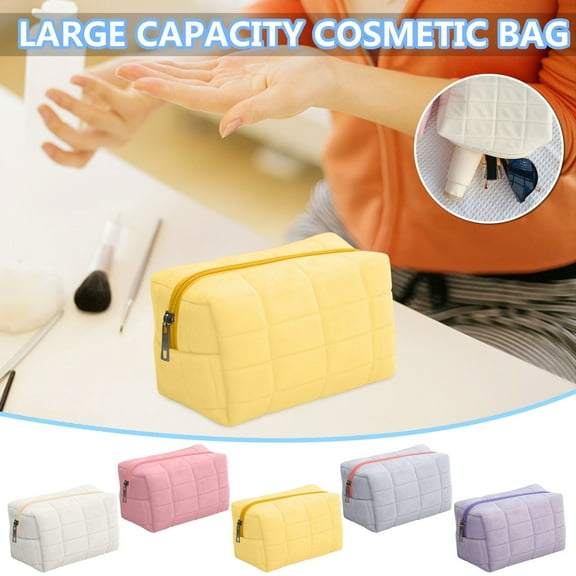 Big Capacity Pencil Case Pouch Pen Case Pencil Case Canvas Cute Student Storage Bag Soft Multifunctional Cosmetic Bag Large Capacity Stationery Box