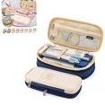 thumbnail image 1 of Big Capacity Pencil Pen Case Office College Classroom Large Storage High Capacity Bag Pouch Holder Box Organizer, 1 of 5