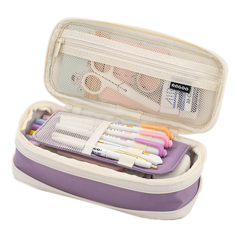 Pen Pencil Case Organizer Storage Pouch Holder Stationery Bag