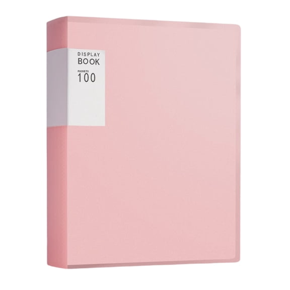 Big Capacity Presentation Folder with 100 Pocket Display Folders for School Presentations Insurance Financial Documents