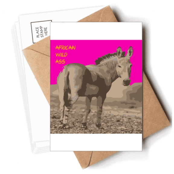 Big Cat African Lion Art Deco Fashion Postcards Envelopes Blank Note Cards Mailing