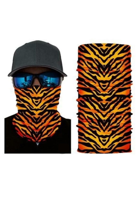 Big Cat Leopard Tiger King of the Jungle Balaclava Sun Gaiter Face Mask Headwear