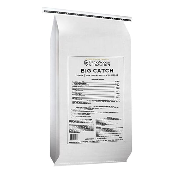 Big Catch Fish Pond Fertilizer - 25 Pound Bag