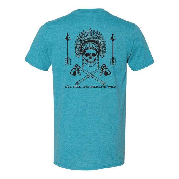 Wildlife Outfitters Men's Big Chief Short Sleeve Graphic T-Shirt