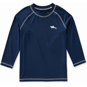 Big Chill Boys 2T-18 Shark Rash Guard Short Sleeve Long Sleeve Rashguard Swim Shirt UPF 50+