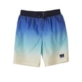 thumbnail image 1 of Big Chill Boys Gradient Printed Swim Trunks, Sizes 4-18, 1 of 3