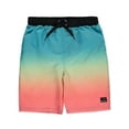 thumbnail image 1 of Big Chill Boys Gradient Printed Swim Trunks, Sizes 4-18, 1 of 3