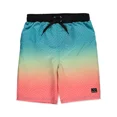 thumbnail image 1 of Big Chill Boys Gradient Printed Swim Trunks, Sizes 4-18, 1 of 3