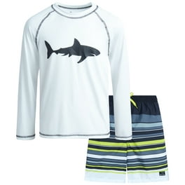 Hurley Youth Boy's UPF 50+ Long Sleeve Rash Guard Swim Top