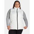thumbnail image 1 of Big Chill Chevron Quilted Puffer, Outerwear Vests (Women's), Sizes 1X-3X, 1 of 6