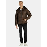 BIG CHILL Men’s Midweight Quilted Puffer Jacket with Hood, Sizes M-XXL