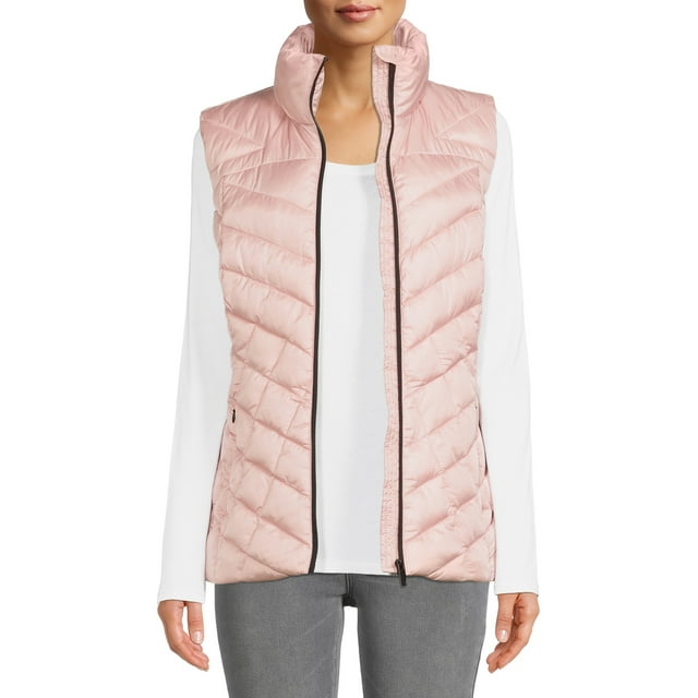 Big Chill Women's Chevron Quilted Puffer Vest