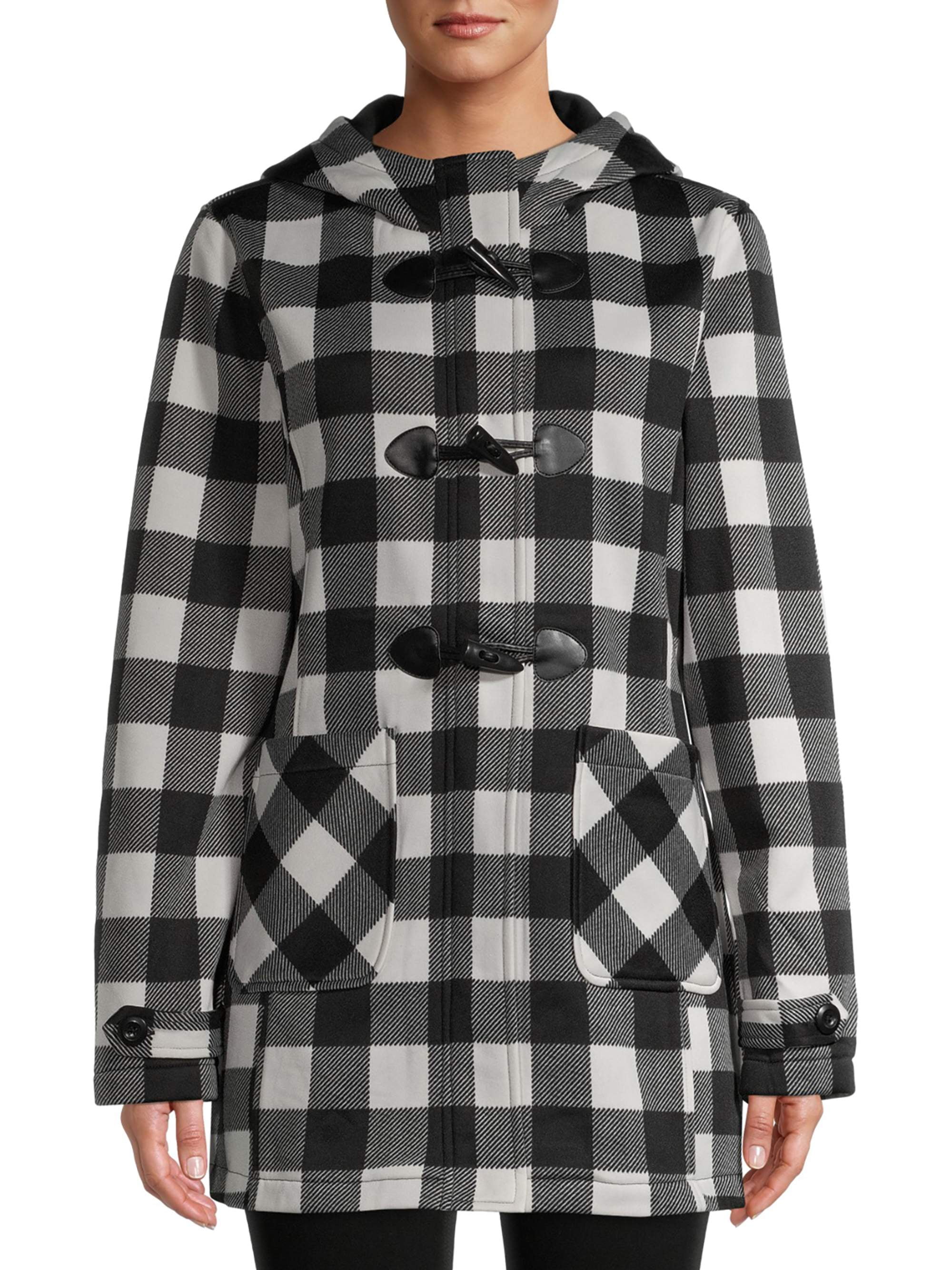 Big Chill Women's Fleece Buff Check Jacket