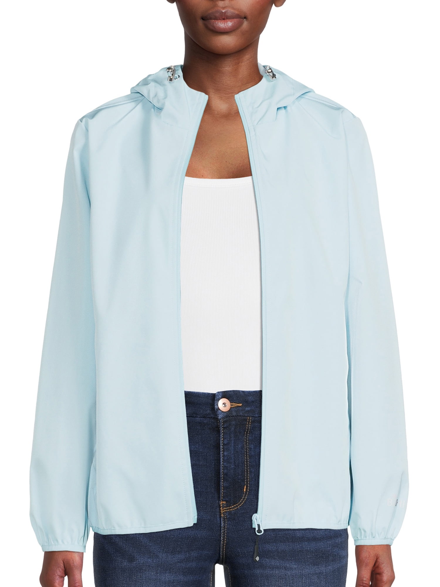 Big Chill Women's Packable Crop Rain Jacket