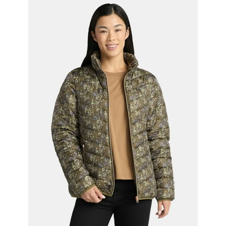 Big Chill Women's Packable Puffer Jacket, Sizes S-3X