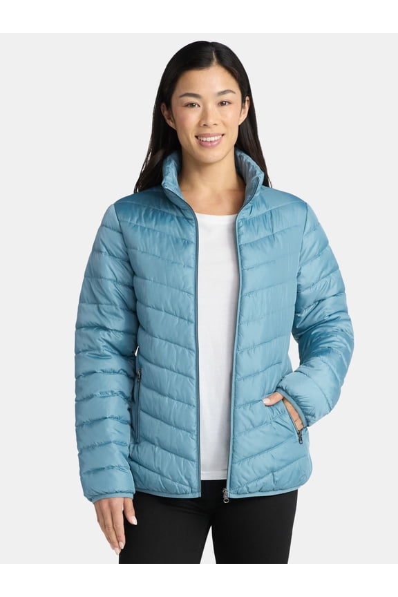 Women's Packable Puffer Jacket, Sizes S-3X