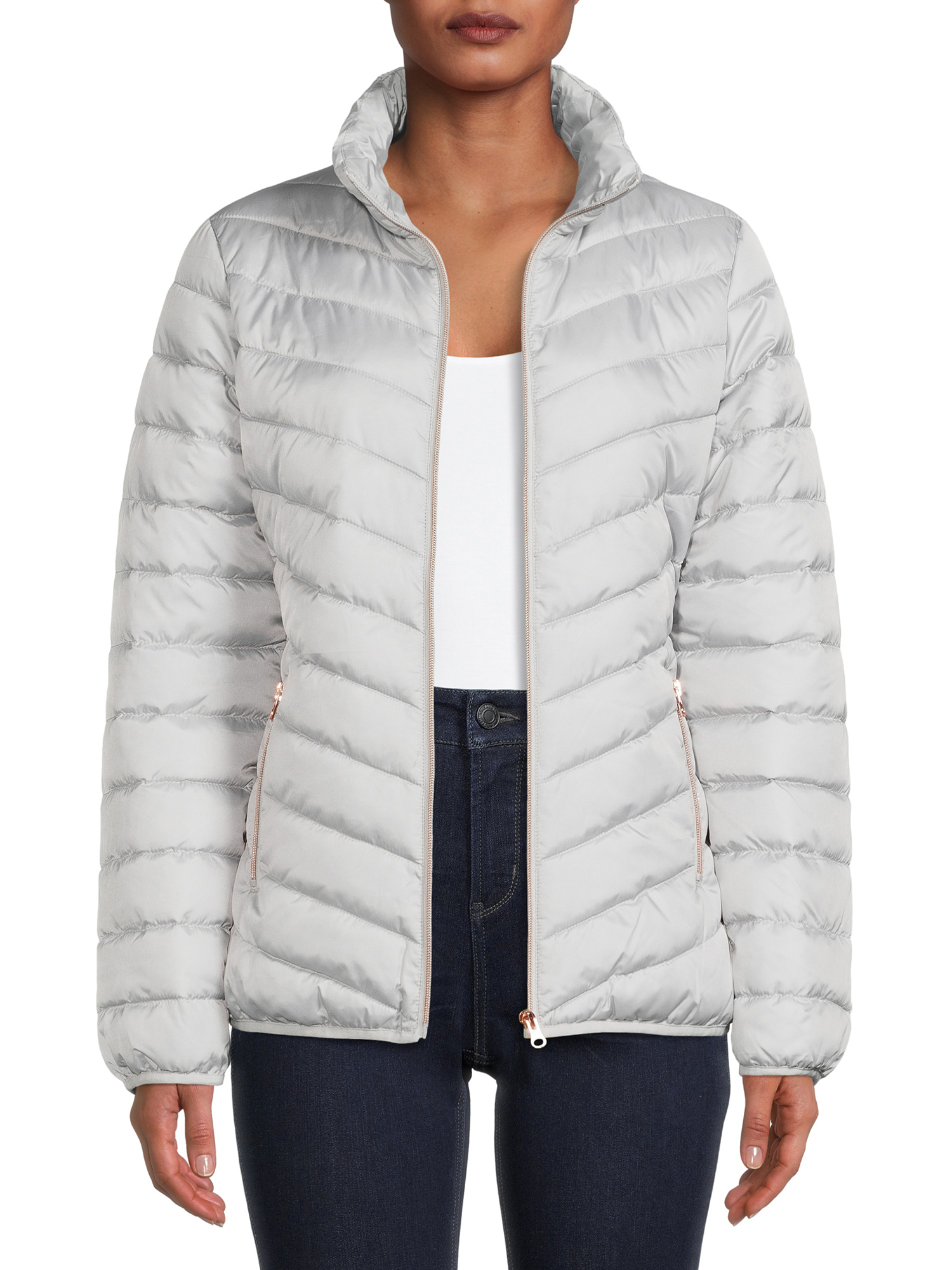 Big Chill Women's Packable Puffer Jacket, Sizes S-XL - image 1 of 5