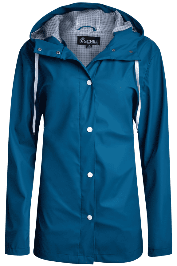 Women's Rain Coat - Lightweight Slicker Shell Waterproof Rain Jacket for Women (S-XL, 1X-3X)