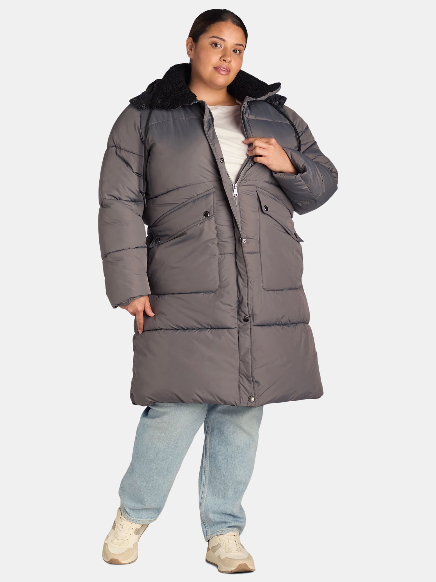 Big Chill Maxi Puffer Coat Heavyweight Winter Jacket