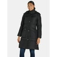 thumbnail image 1 of Big Chill Women's and Women's Plus Maxi Puffer Coat with Hood, Heavyweight, Sizes S-3X, 1 of 5