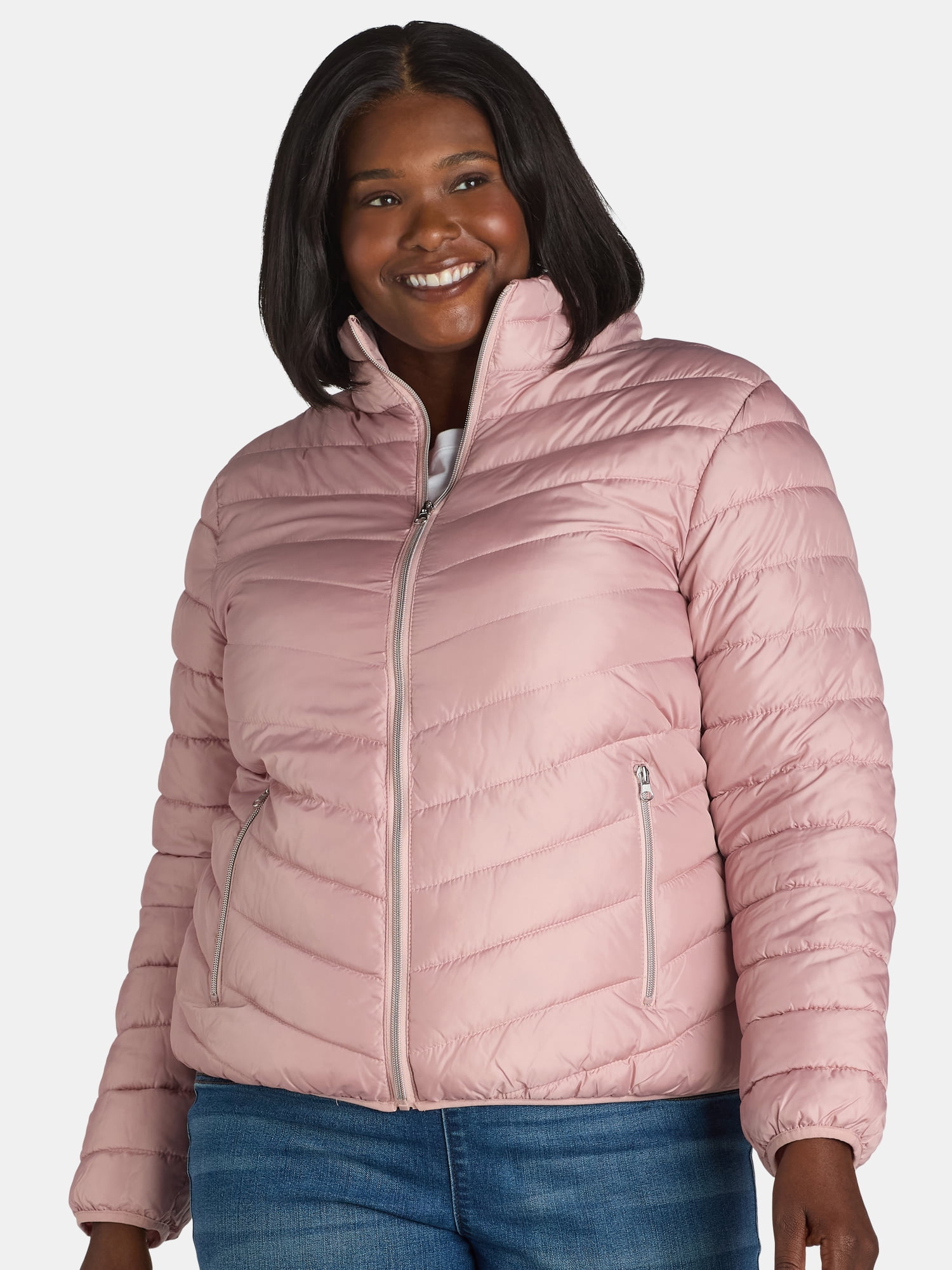 Big Chill Women's Packable Puffer Jacket, Lightweight, Plush
