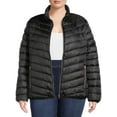 thumbnail image 1 of Big Chill Women's and Women’s Plus Packable Puffer Jacket, Midweight, Sizes S-3X, 1 of 7