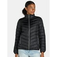 thumbnail image 1 of Big Chill Women's and Women’s Plus Packable Puffer Jacket, Midweight, Sizes S-3X, 1 of 6