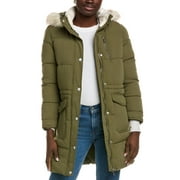 BIG CHILL womens Microfiber Coat, m, Green