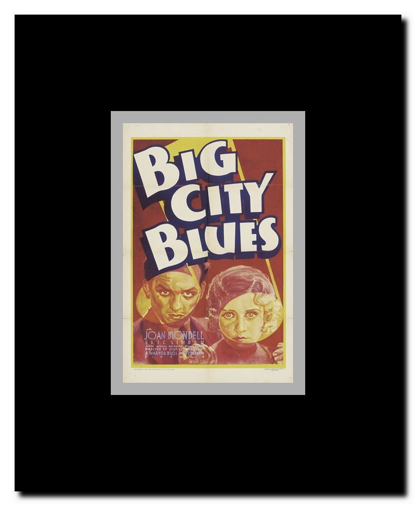 Big City Blues Framed Movie Poster