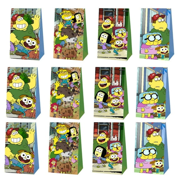 Big City Greens Goodie Party Favor Candy Bags Birthday Decorations Treat Supplies